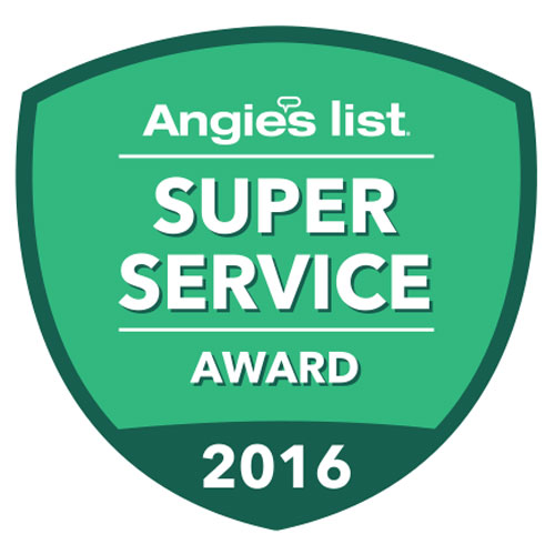 2016 Angies List Super Service Award