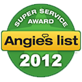 Cravinho Landscape Angieslist Super Service Award 2012