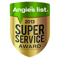 Cravinho Landscape Angieslist Super Service Award 2013