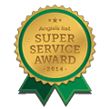 Cravinho Landscape Angieslist Super Service Award 2014