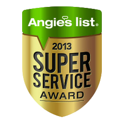 2013 Angies List Super Service Award